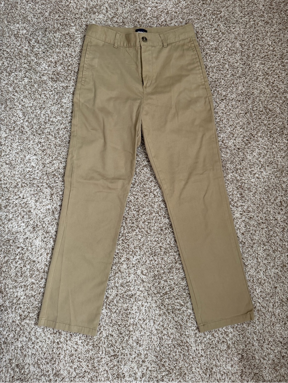 Place Boys Tan Straight-Leg Chinos